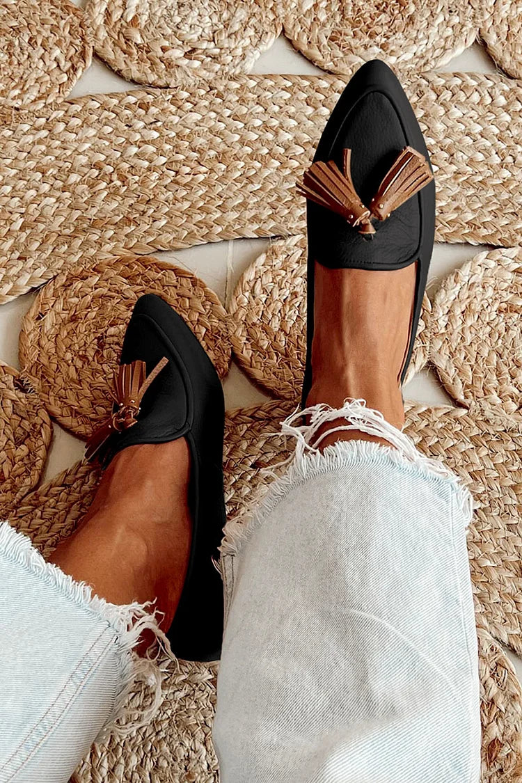 PAOLA™ | SPISSE LOAFERS MED TASSEL
