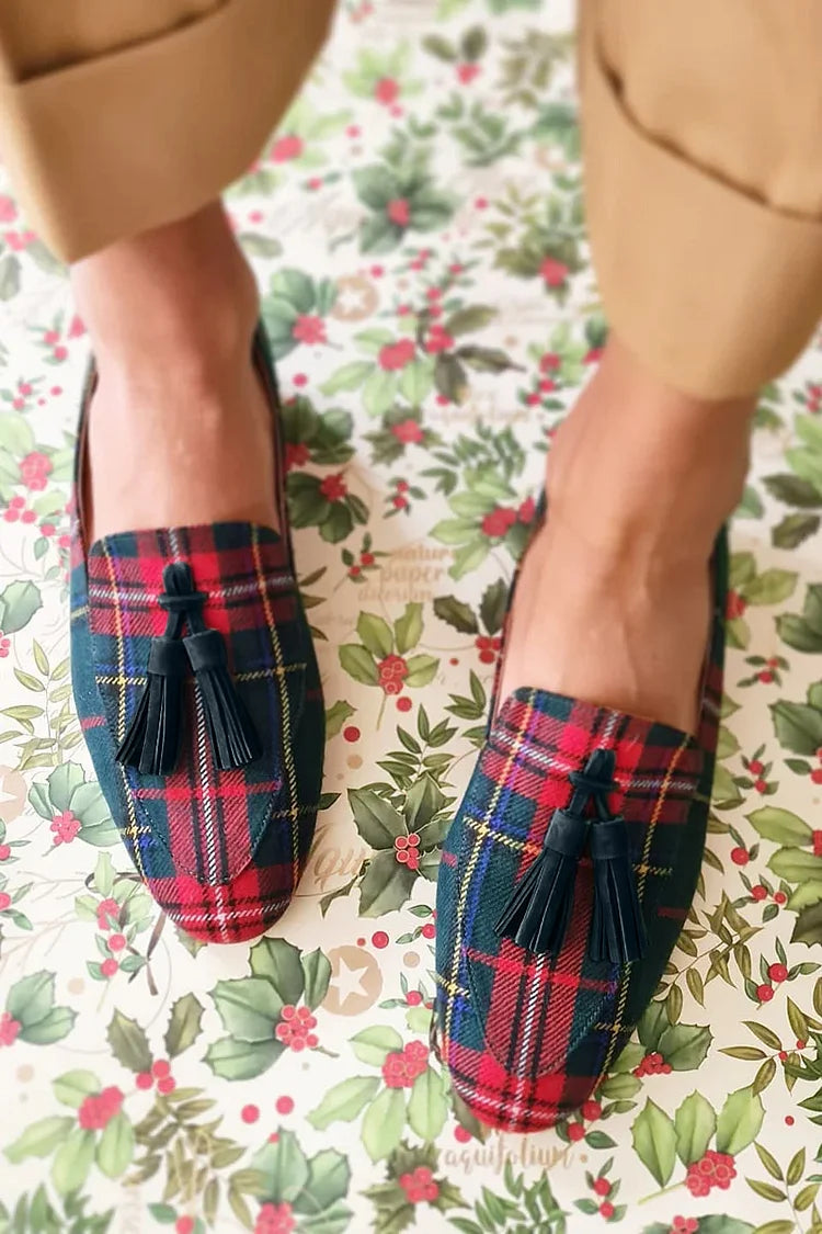 SKOTSK CHIC LOAFER MED FRYNSER