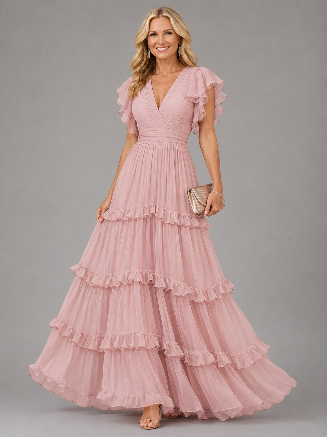 ZOE™ | LYSEROSA ELEGANT MAXIKJOLE