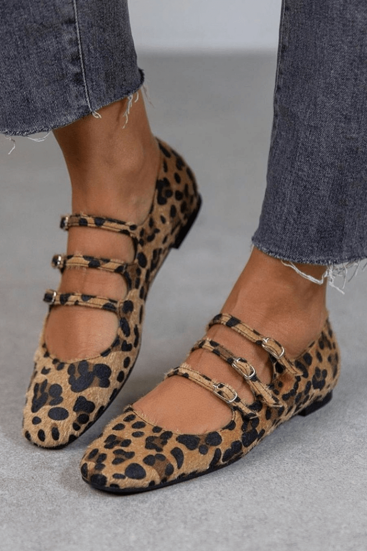 LEOPARD SPENNE FLATS
