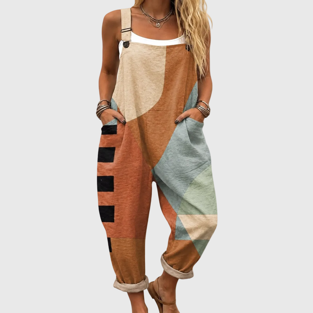 VALBORG™ | MODERNE LAPPETEPPE JUMPSUIT