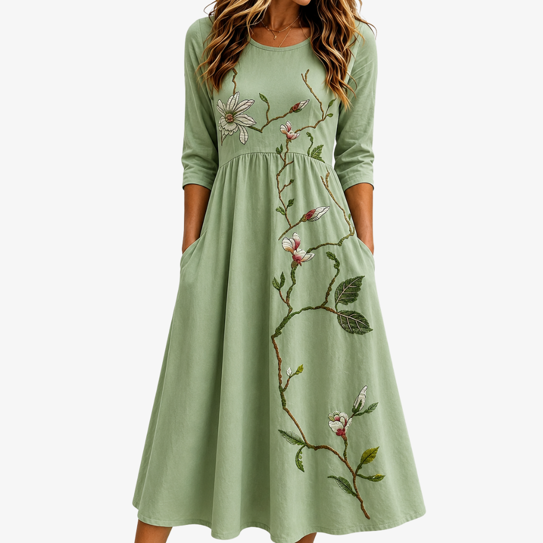 AVA™ | PIL BLOMST SALVIE KJOLE