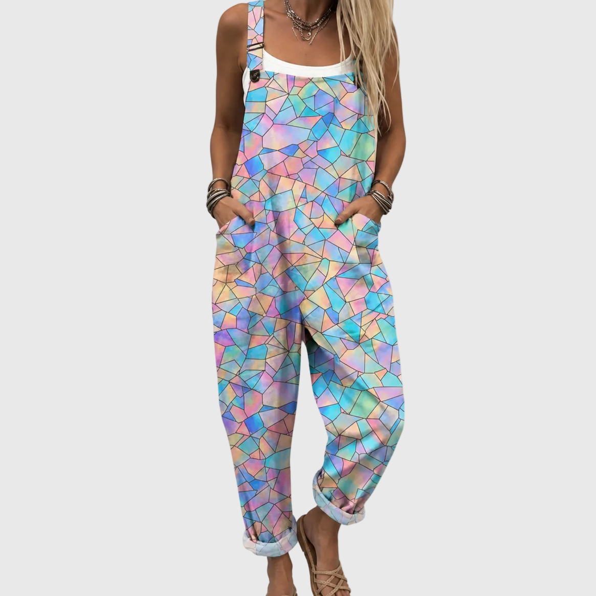 SIMONA™ | KOMFORTABEL MØNSTRET OVERALL