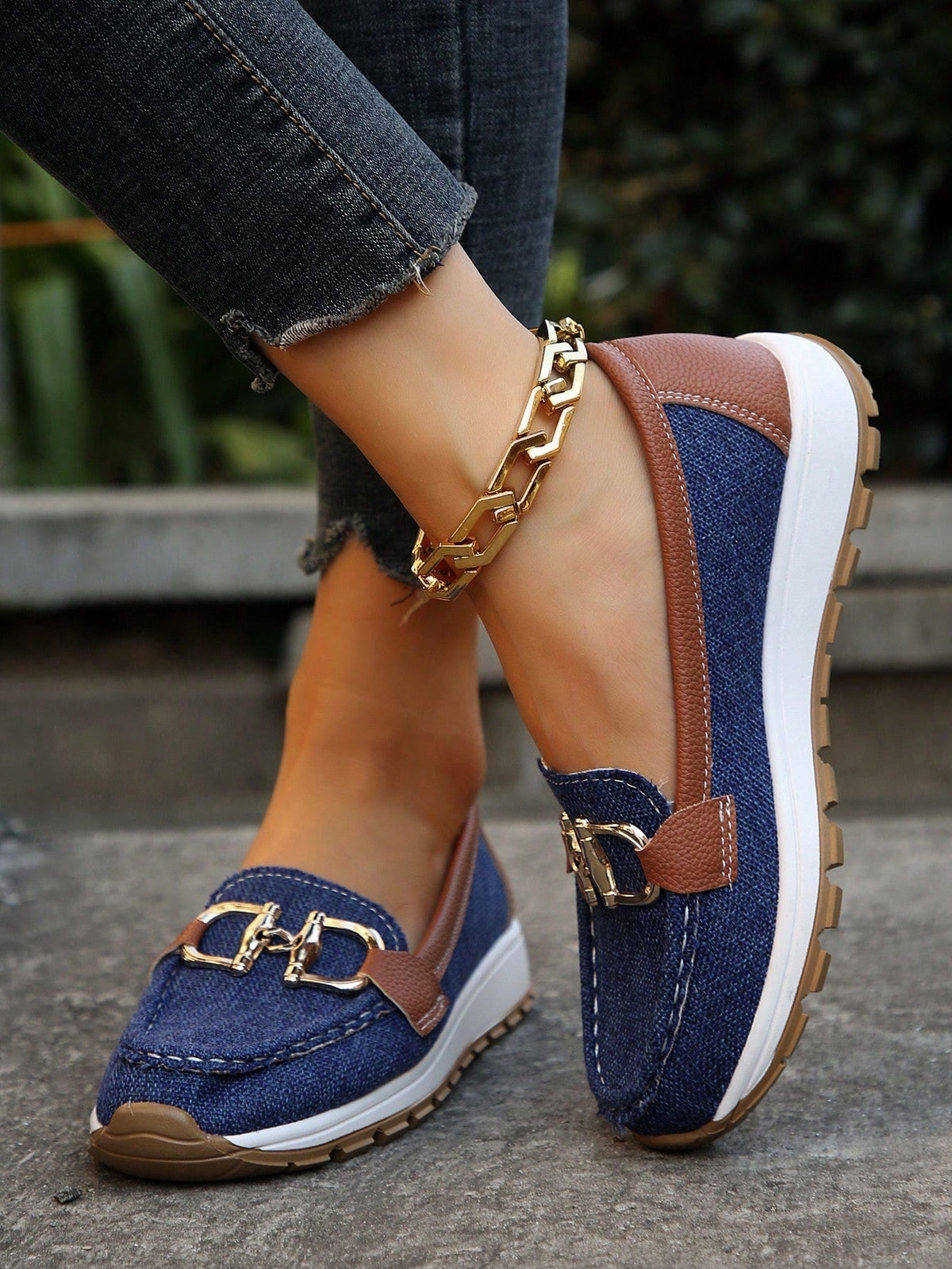 ÅSNE™ | Flate Spenne Loafers