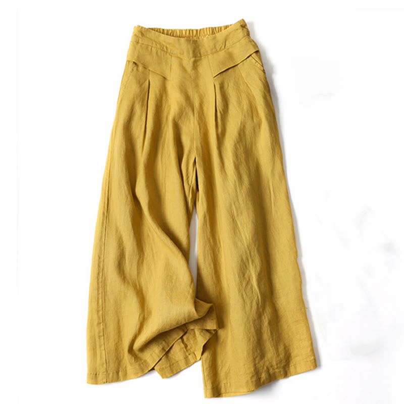 MARISA™ | WIDE LEG AVSLAPPET BUKSER