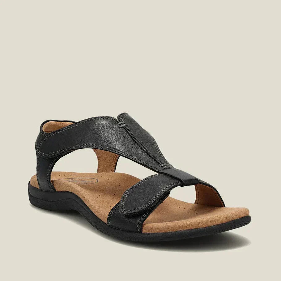 FLORENCE™ | SVARTE STROPP SANDALER
