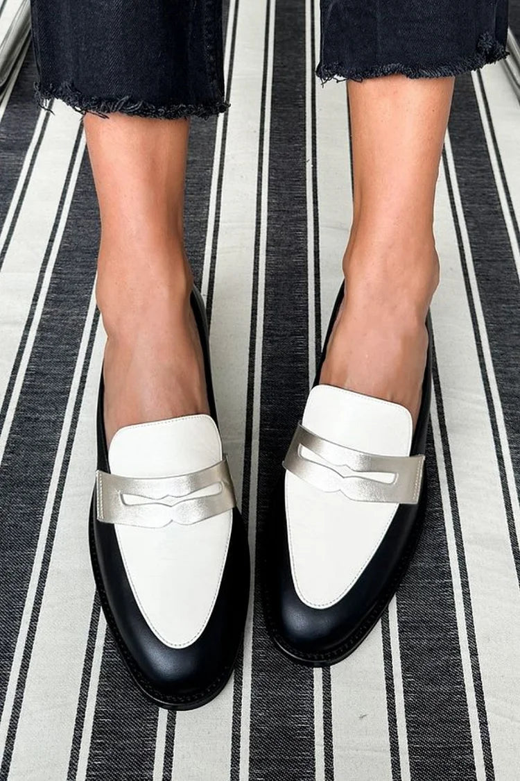 SIGRID™ | ENSFARGEDE LOAFERS
