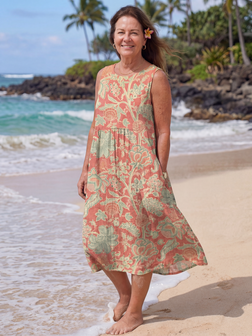 MAUI™ | BOTANISK MIDI-KJOLE