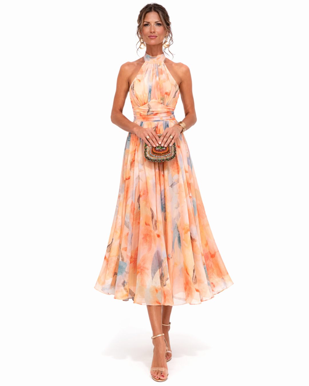 MARTA™ | ELEGANT MIDIKJOLE