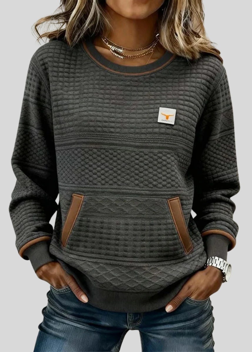ELSE™ | KOSELIG SWEATSHIRT — Charcoal Grey