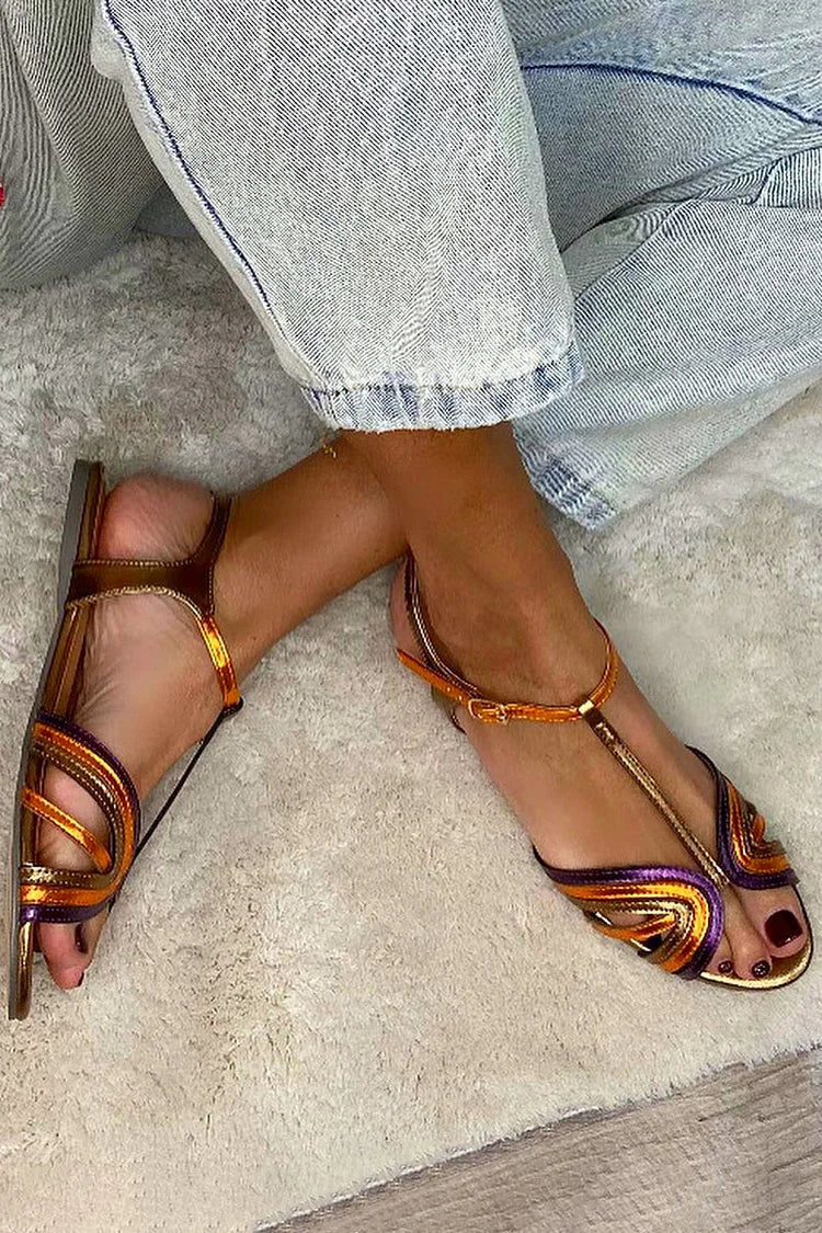 VIVIANA™ | T-REM SANDALER I MIDDELHAVSFARGER