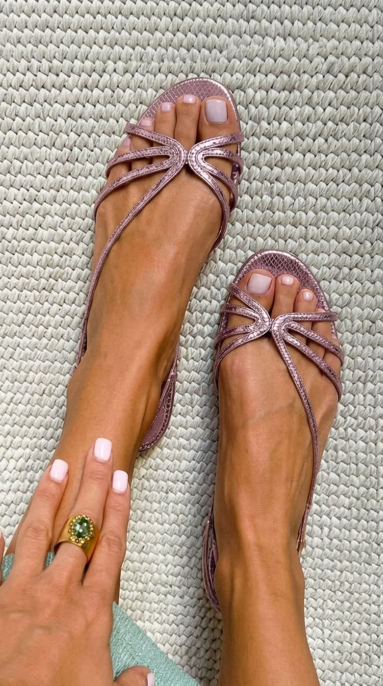 SANDRA™ | ELEGANTE SOMMERSANDALER — Rosa