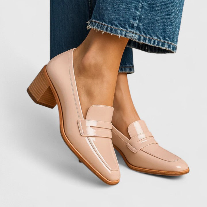 ROSSELLA™ | BLOKKHÆL LOAFERS