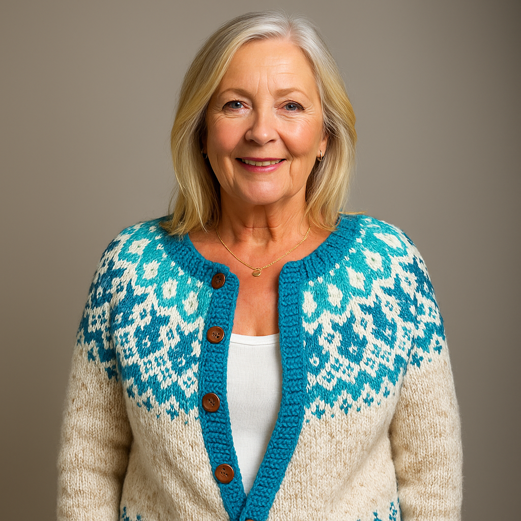 Saela & Co - Classic Icelandic Wool Cardigan