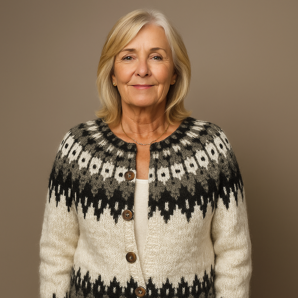 Saela & Co - Classic Icelandic Wool Cardigan