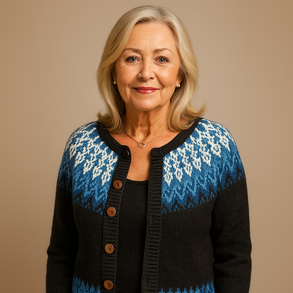 KRISTINE™ | KLASSISK NORDISK STRIKKECARDIGAN