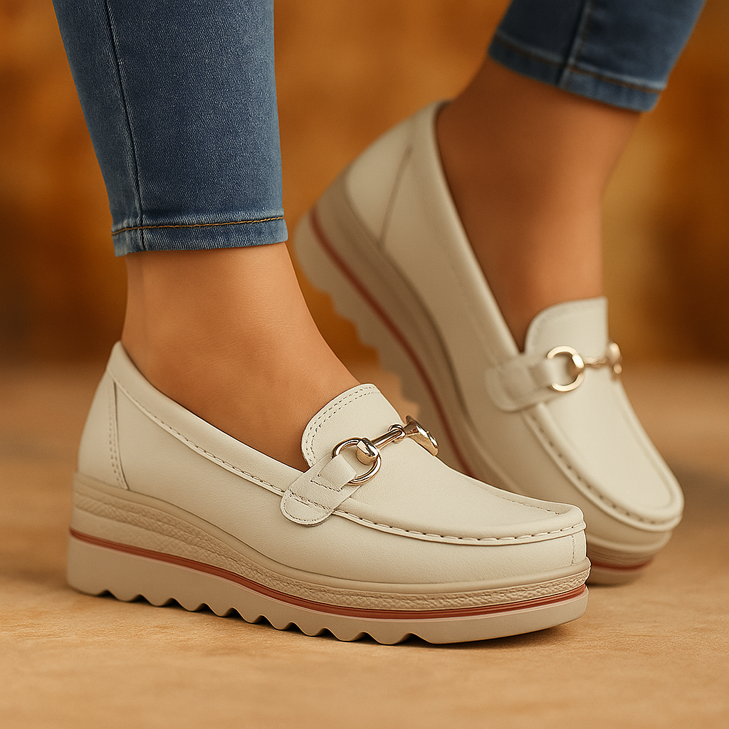 CLEMENS™ | KOMFORTABLE LOAFERS — Hvit