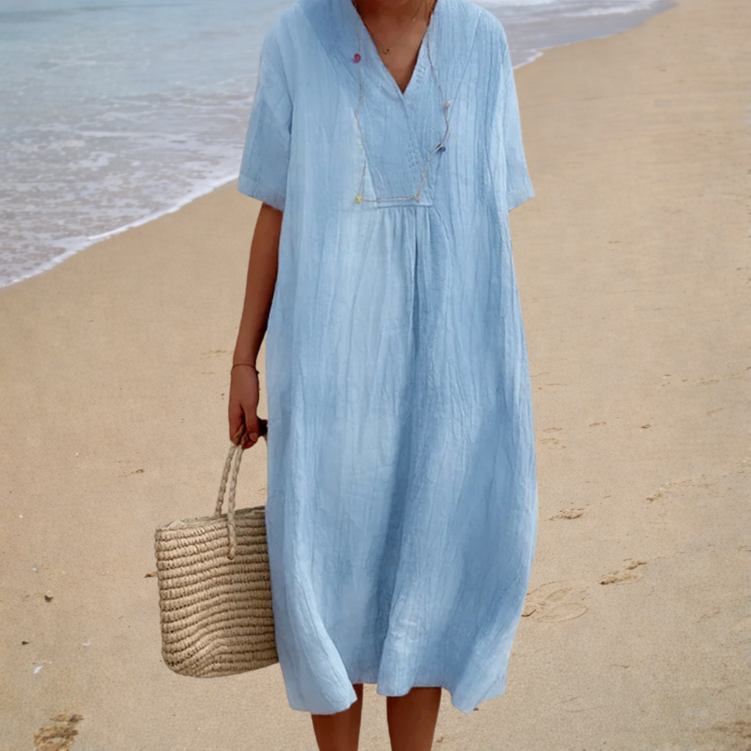 VICTOIRE™ | LANG AVSLAPPET SOMMERKJOLE