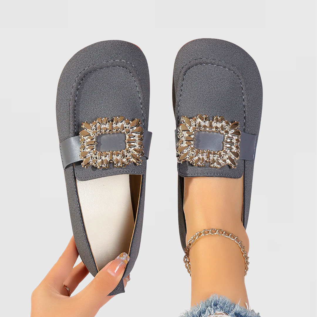 CATALEYRAH™ | KOMFORTABLE LOAFERS — Grå