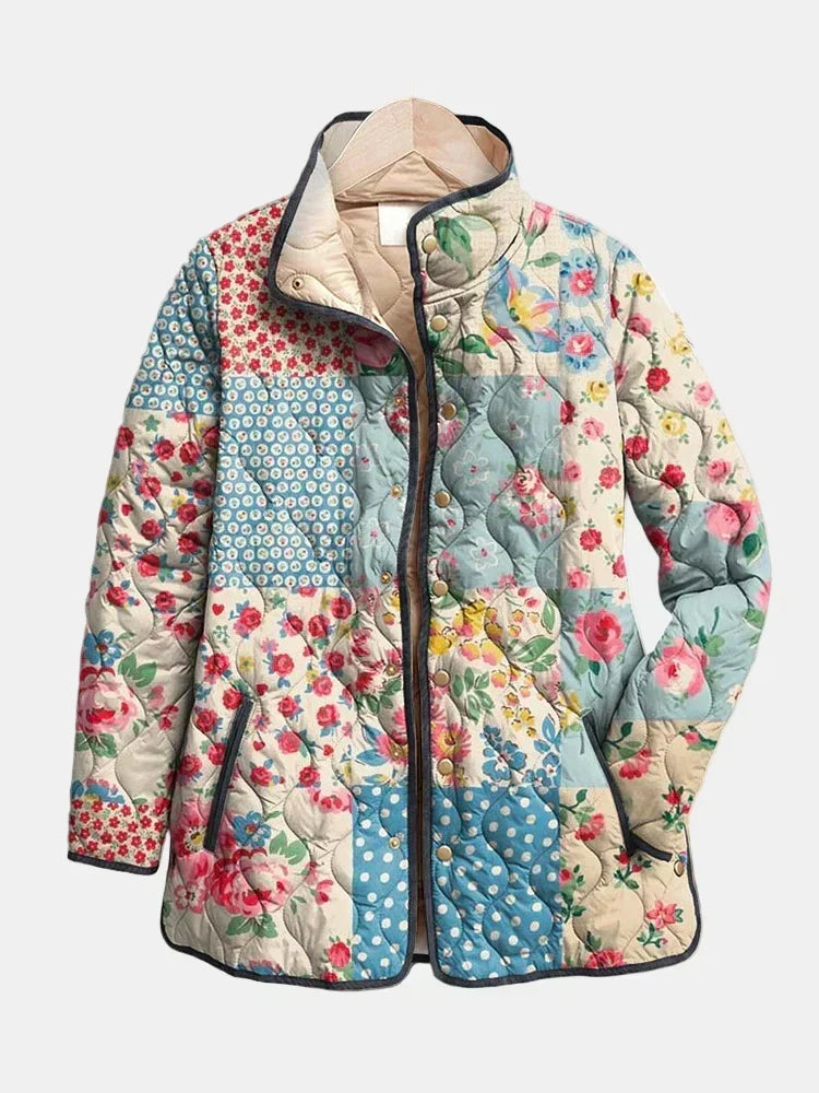 LIORA™ | QUILTET BLOMSTERJAKKE