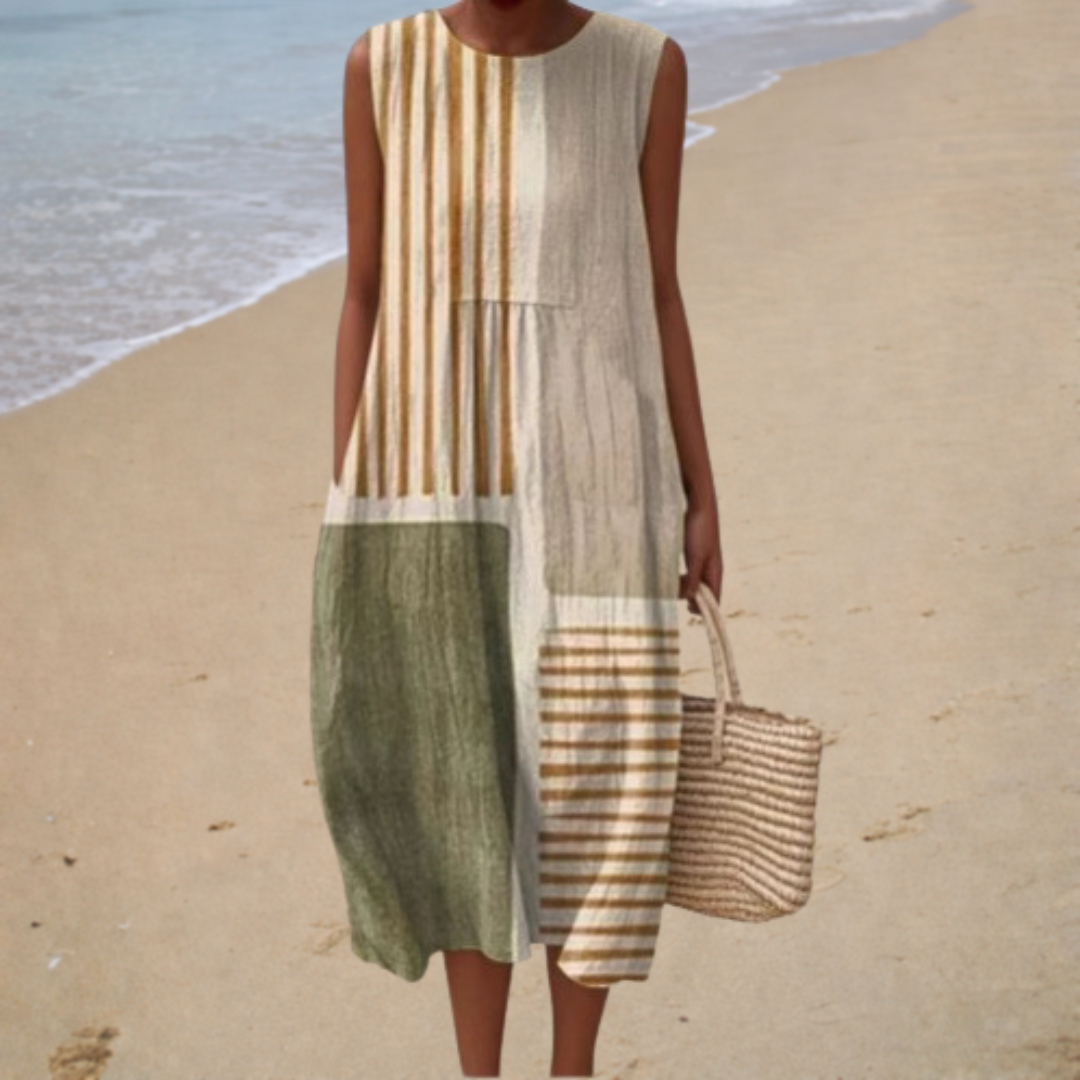 ROSALIE™ | MIDI CONTEMPORÆR SOMMERKJOLE