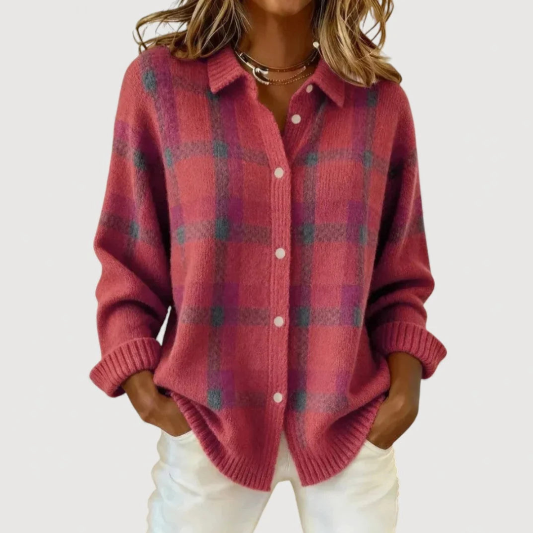 LUCIA™ | RUTETE STRIKKECARDIGAN