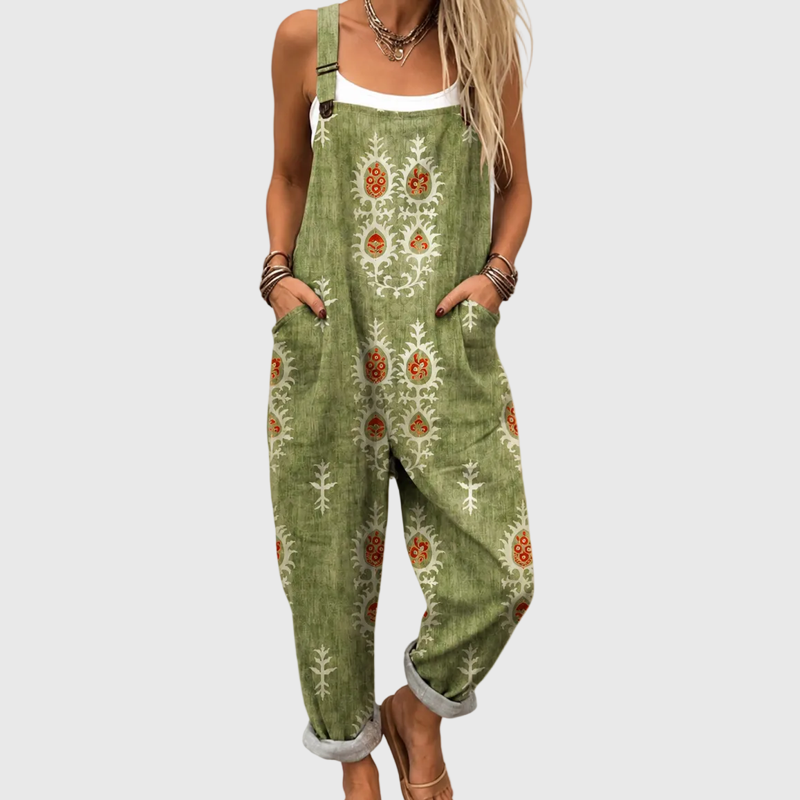 MARISA™ | KOMFORTABEL MØNSTRET OVERALL