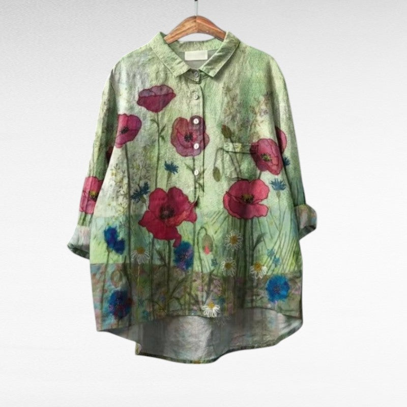 JULIETTE™ | FRANSKROMANTISK DELIKAT SOMMERBLUSE