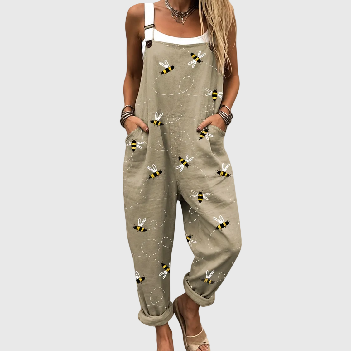 BODIL™ | KOMFORTABEL MØNSTRET OVERALL