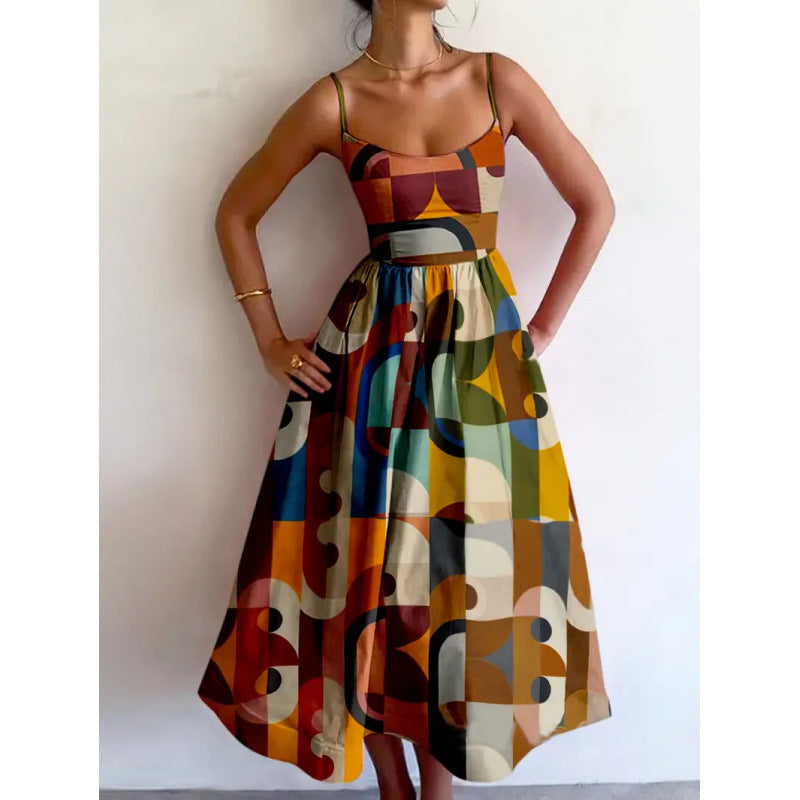 MARCELLINE™ | MODERNE MUSE MIDI-KJOLE