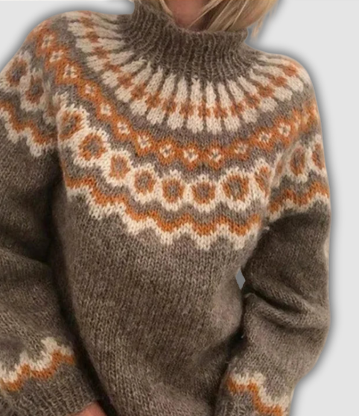 SERINE™ | RETRO-GENSER — Khaki