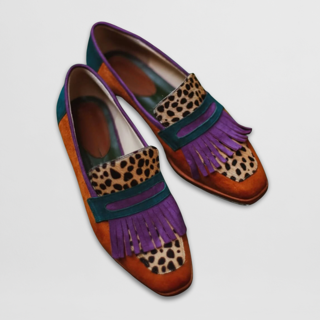 CHIARA™ | MOKKASINER MED BLANK FINISH — Leopard