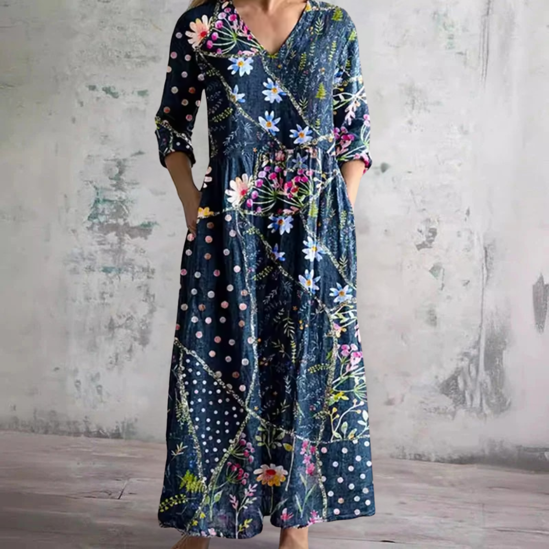 LINDA™ | BOHEMSK BLOMSTER SOMMERKJOLE
