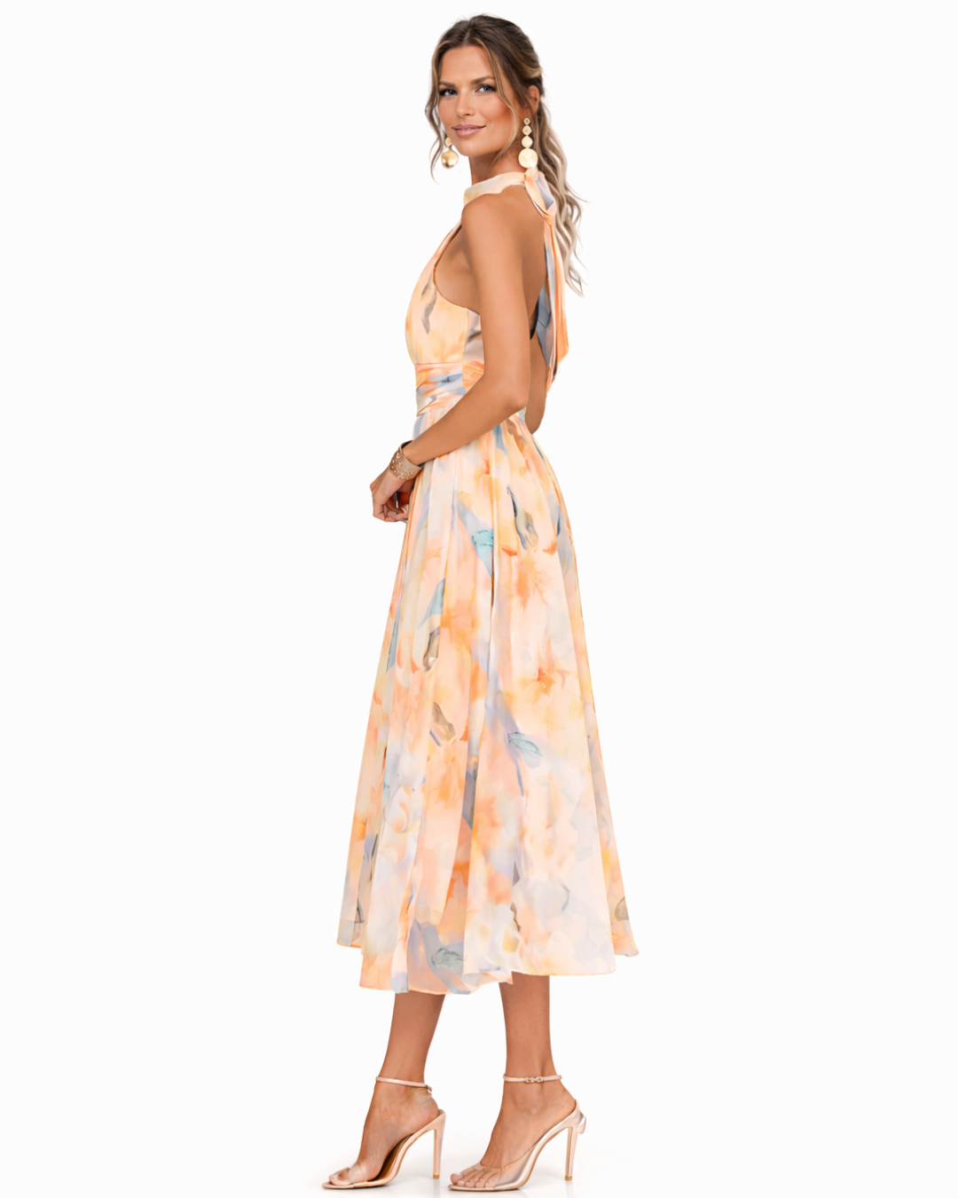 MARTA™ | ELEGANT MIDIKJOLE