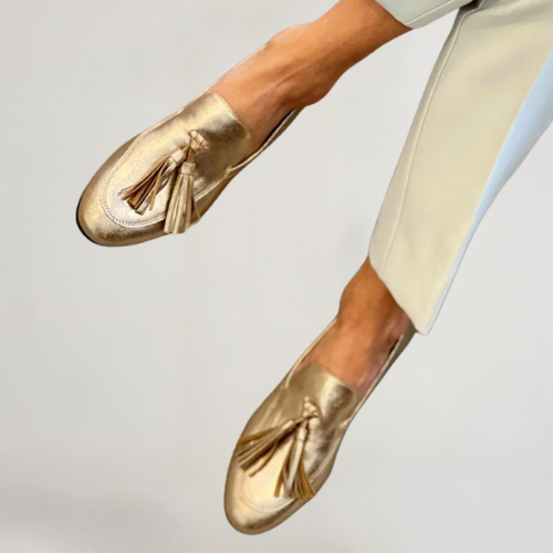 BEATRICE™ | LOAFERS MED METALLHÆL