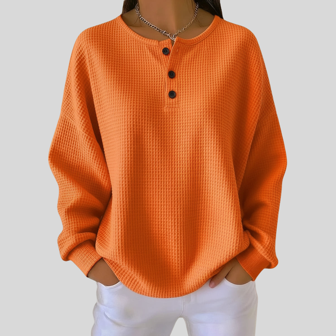 ROMY™ | HENLEY-TOPP — Oransje