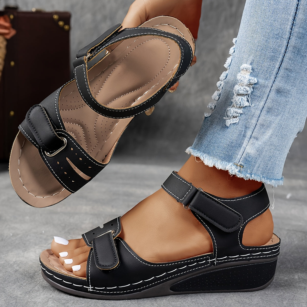Janet | Comfort Flex-sandaler