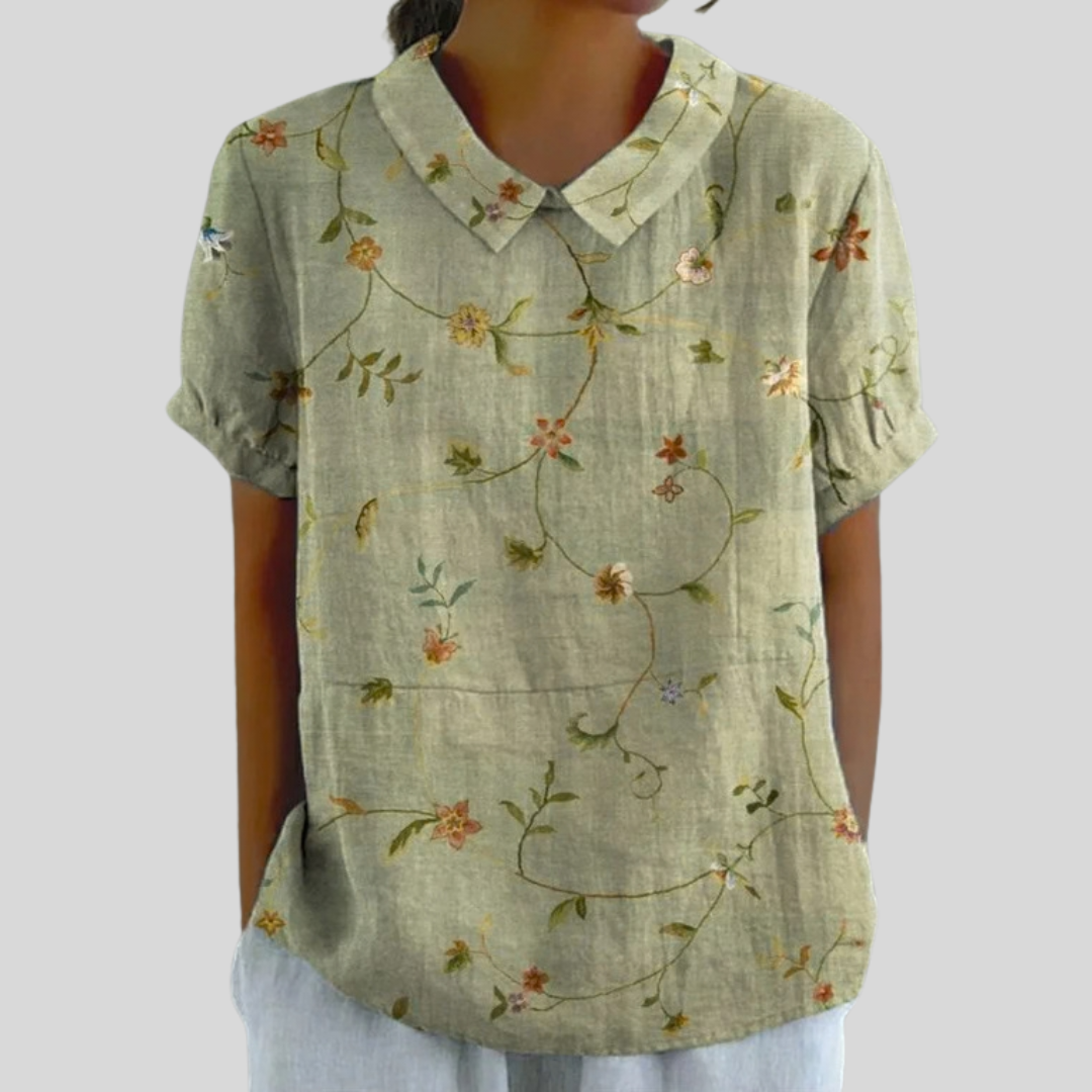 ISABELLE™ | LANDLIG BLOMSTER BLUSE