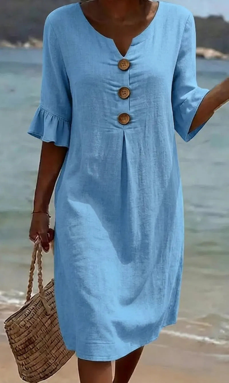 FLORENCE™ | AVSLAPPET STRANDKJOLE