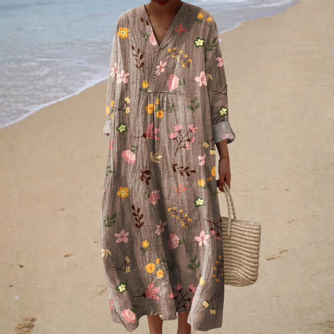 CORINNE™ | LANG BOHÈMISK SOMMERKJOLE