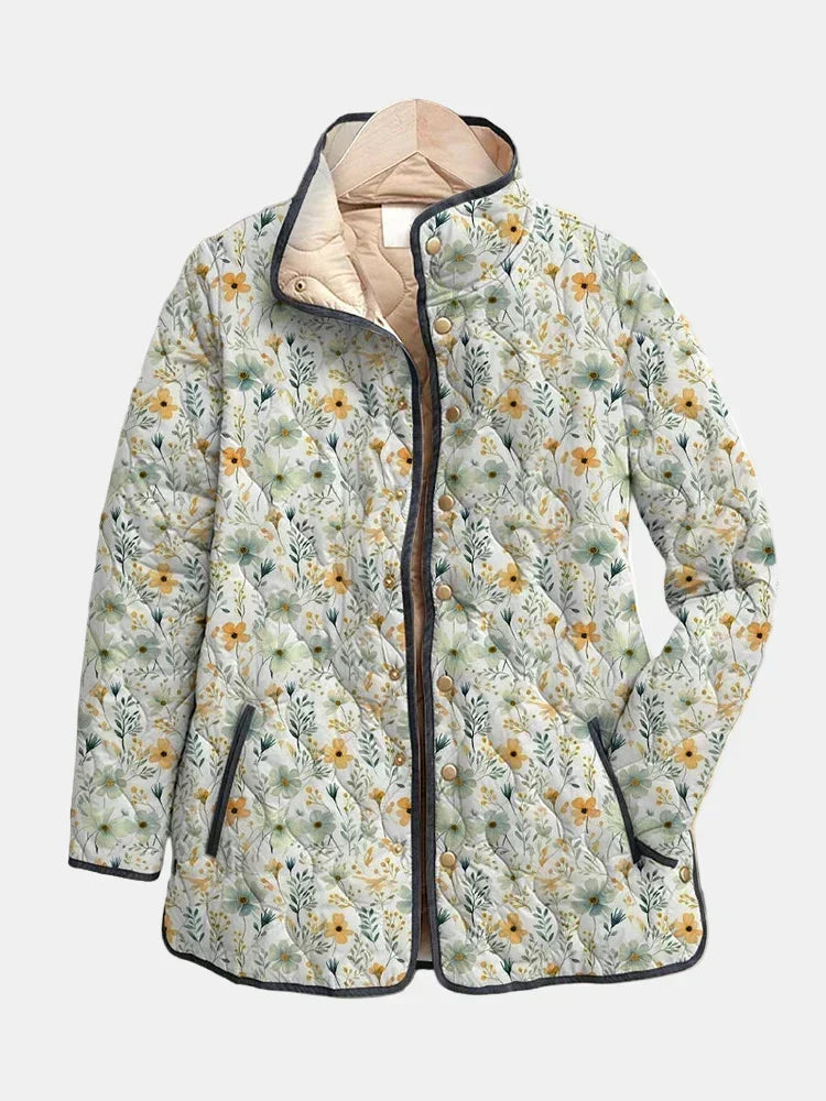 NOLA™ | QUILTET BLOMSTERJAKKE