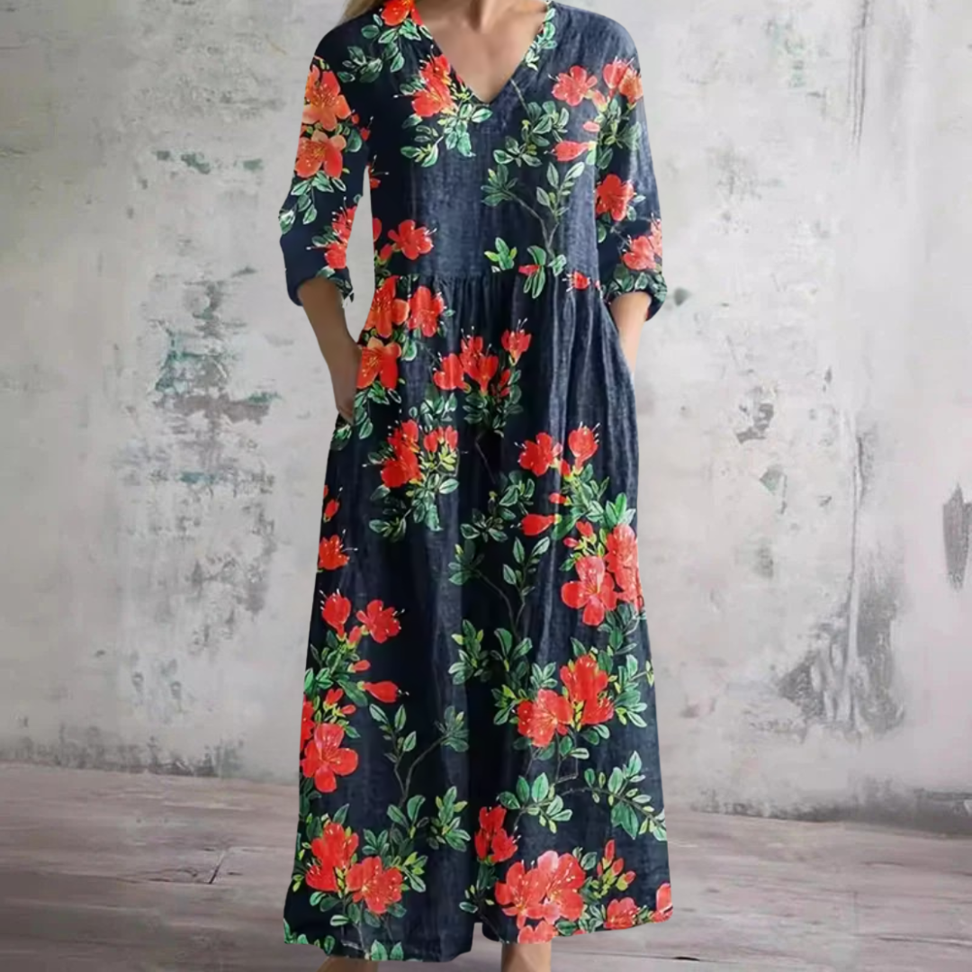 WENDY JUNE™ | LIVLIG BLOMSTER SOMMERKJOLE