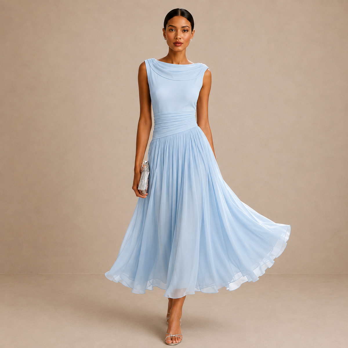 PAULINA™ | ELEGANT MIDIKJOLE
