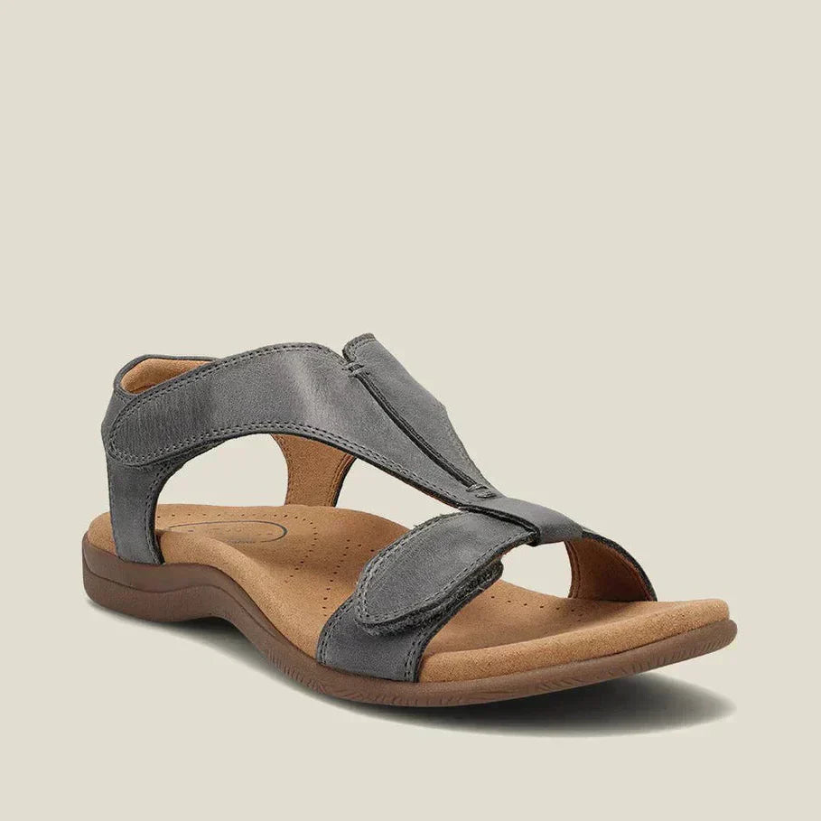 BEATRICE™ | GRÅ STROPP SANDAL