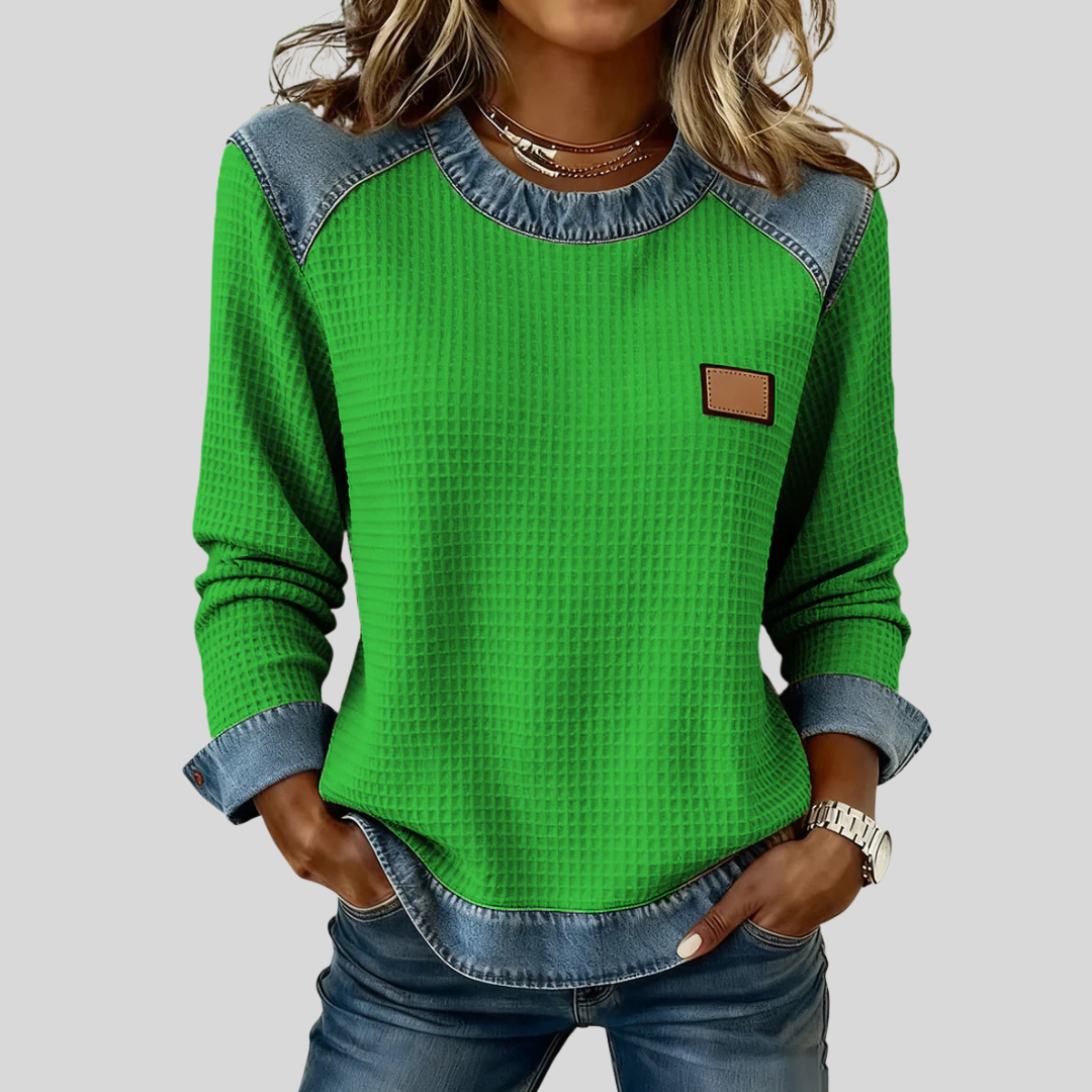 MARLISA™ | KOSELIG SWEATSHIRT — Grønn