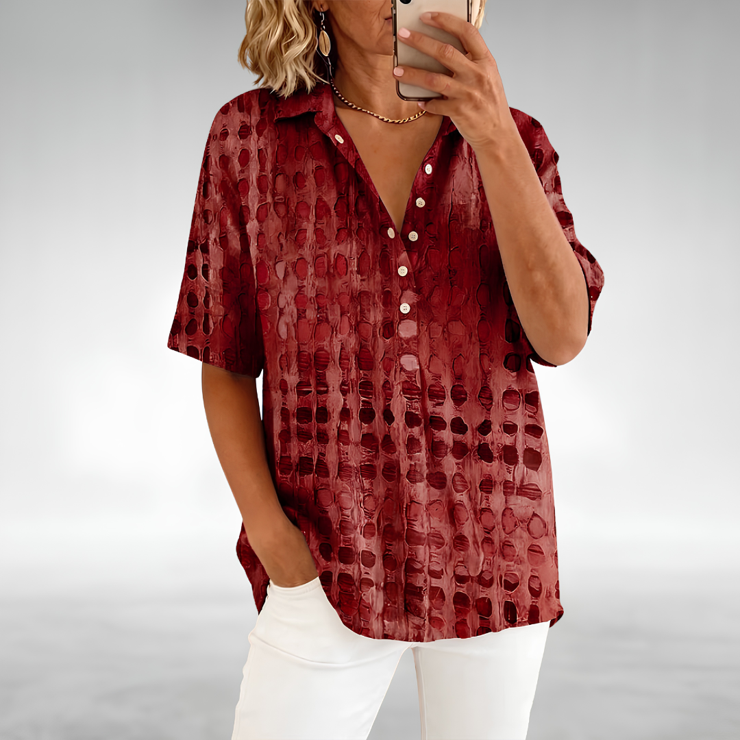 MELODY™ | ELEGANT SOMMERBLUSE — Rød