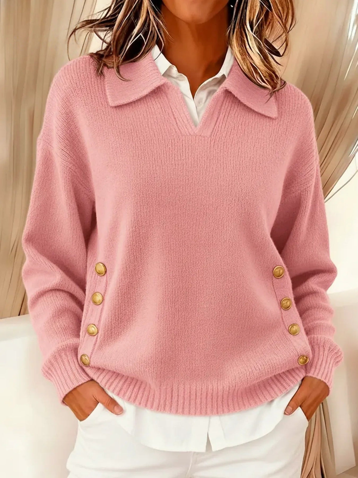 VENKE™ | STRIKKEGENSER — Rosa