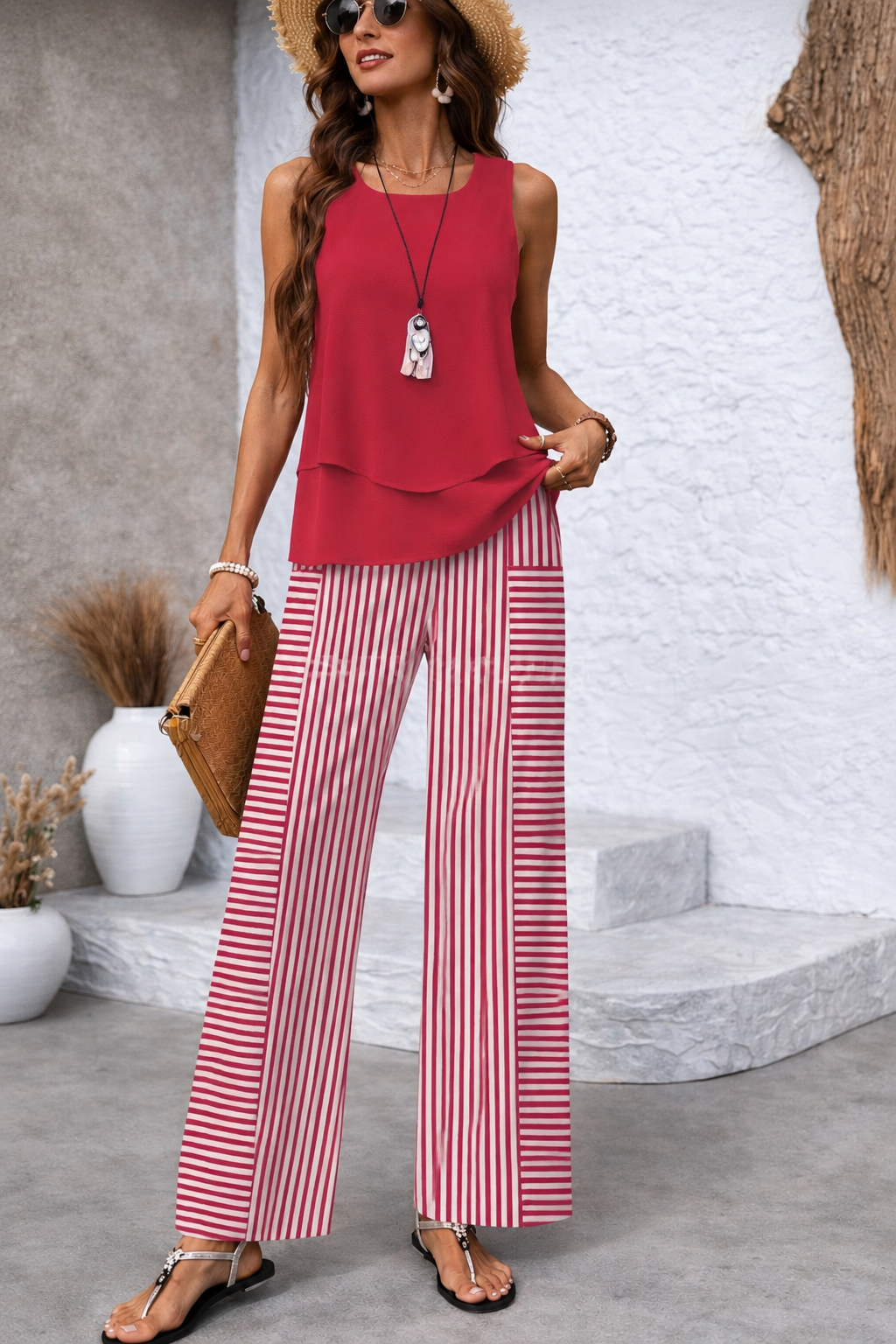 ROSAVIENNE™ | RIVIERA STRIPET 2-DELT SETT
