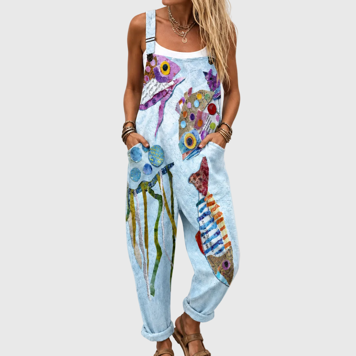 ORSOLA™ | KOMFORTABEL MØNSTRET OVERALL