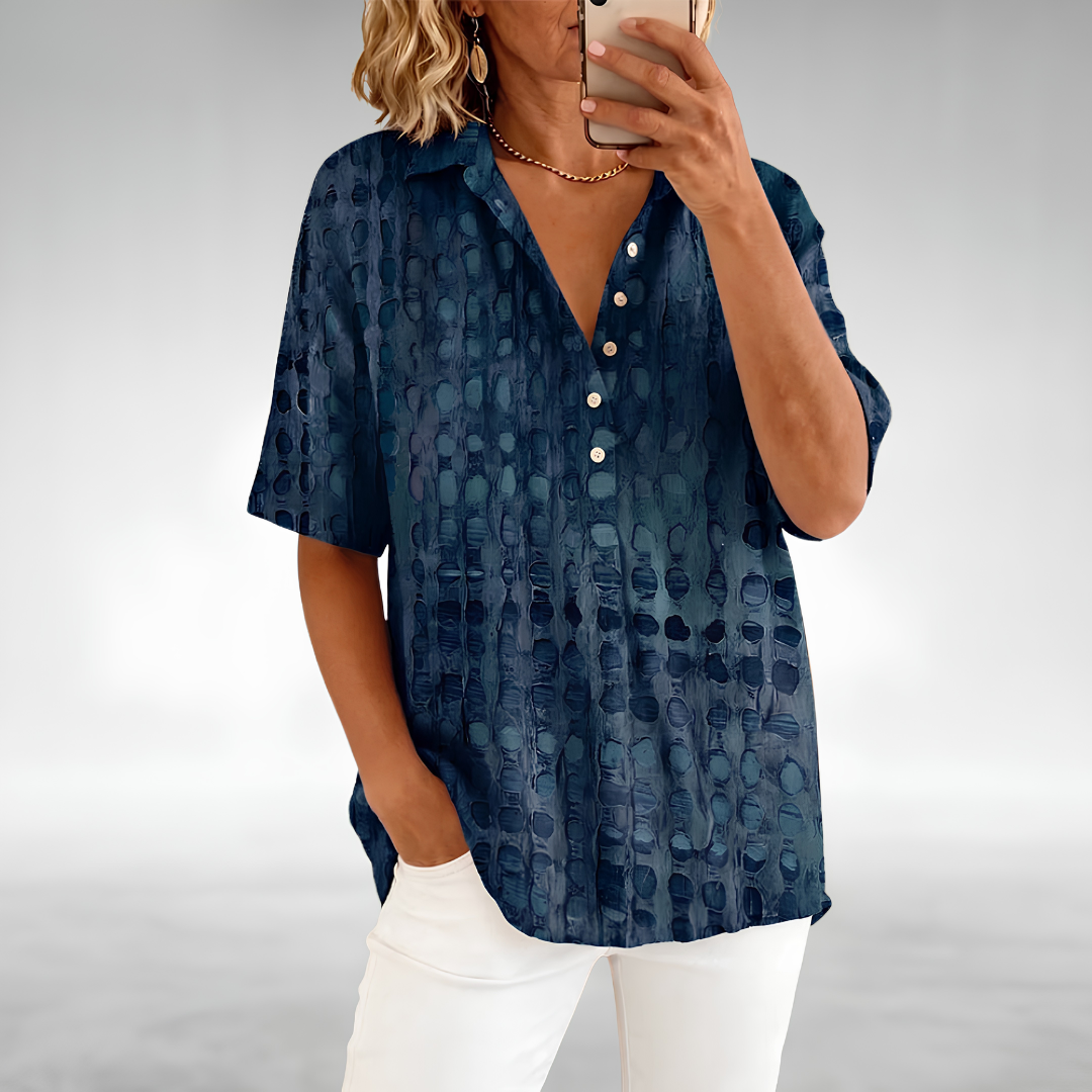 MELODY™ | ELEGANT SOMMERBLUSE — Navy Blue